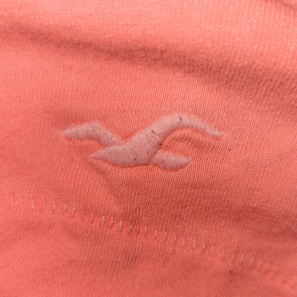 Hollister Ombre Peach Long Sleeve Shirt size medium - Picture 5 of 6